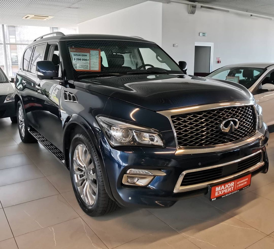 Осмотр Infiniti QX80 2017 г.в. 103.646 км.